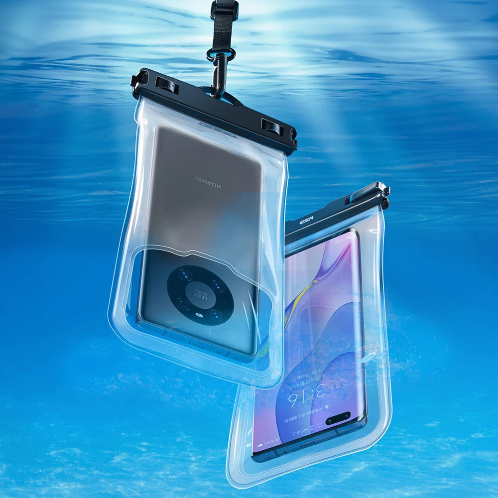 Wasserdichte Universalhülle für Telefon max. 6,5 Zoll, ESR, Schwarz