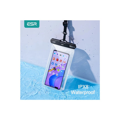 Wasserdichte Universalhülle für Telefon max. 6,5 Zoll, ESR, Schwarz