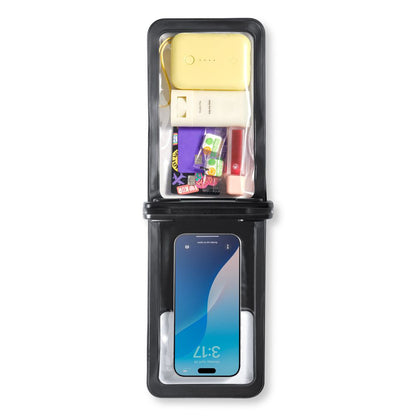 Universelle Wasserdichte Hülle für Telefon max. 6,9 Zoll, Spigen, A603, Schwarz ACS09745