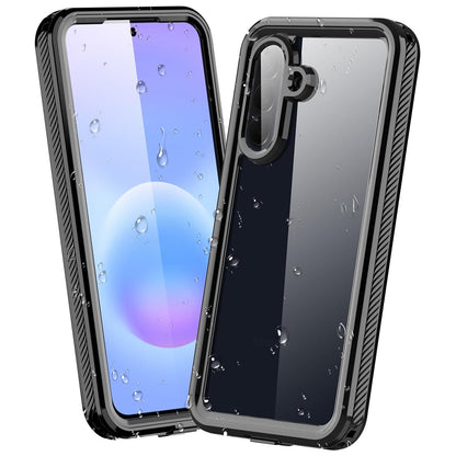 Wasserdichte Hülle für Samsung Galaxy A57 5G, ShellBox, Schwarz