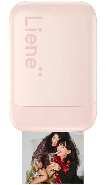 Tragbarer Fotodrucker Liene Pearl 2x3, Rosa