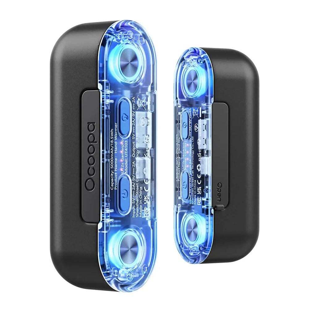 Handwärmer Ocoopa UT2s GamerPro, Schwarz