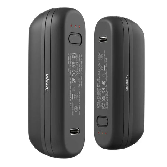 Ocoopa UT2s Mini Handwärmer, Schwarz