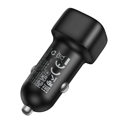Auto-Ladegerät Borofone BZ34 Cloud, 18W, 3A, 1 x USB-A, Schwarz