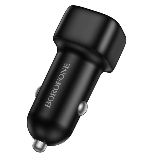 Auto-Ladegerät Borofone BZ34B Cloud, 38W, 3A, 1 x USB-A - 1 x USB-C, Schwarz