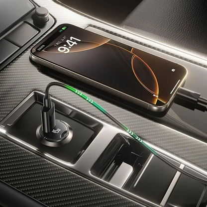 Auto-Ladegerät mit USB-C Kabel Baseus PrimeTrip VP2, 45W, 3A, 1 x USB-C, Schwarz C0206800