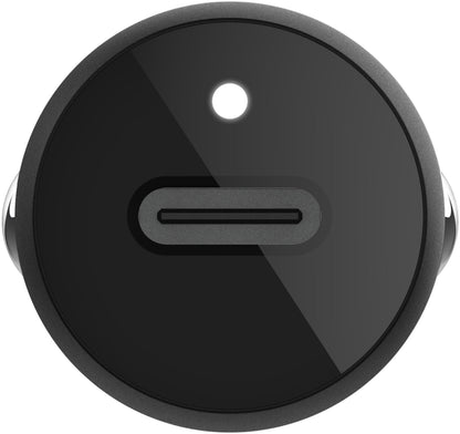 Auto-Ladegerät mit USB-C-Kabel Belkin BoostCharge, 30W, 3A, 1 x USB-C, Schwarz CCA004bt1MBK-B6