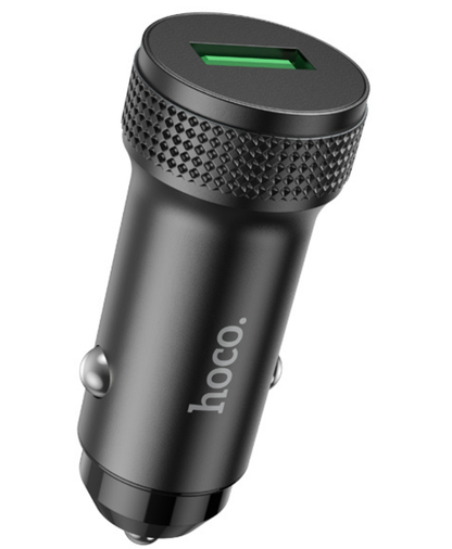 Auto-Ladegerät HOCO Z49A, 18W, 3A, 1 x USB-A, Schwarz
