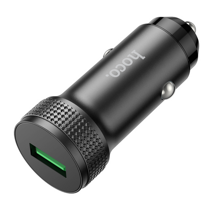 Auto-Ladegerät HOCO Z49A, 18W, 3A, 1 x USB-A, Schwarz