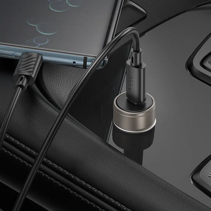 Auto-Ladegerät HOCO Z57, 30W, 3A, 1 x USB-C, Grau