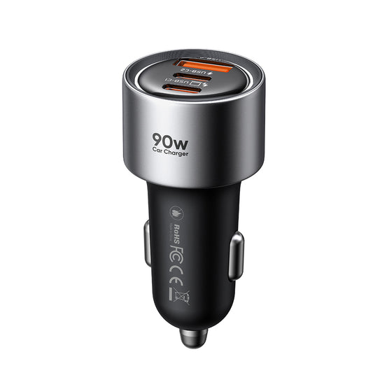 Auto-Ladegerät McDodo CC-3110 Gana, 90W, 3A, 1 x USB-A - 2 x USB-C, Schwarz