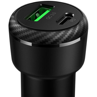 Auto-Ladegerät McDodo CC-5970, 38W, 3A, 1 x USB-A - 1 x USB-C, Schwarz