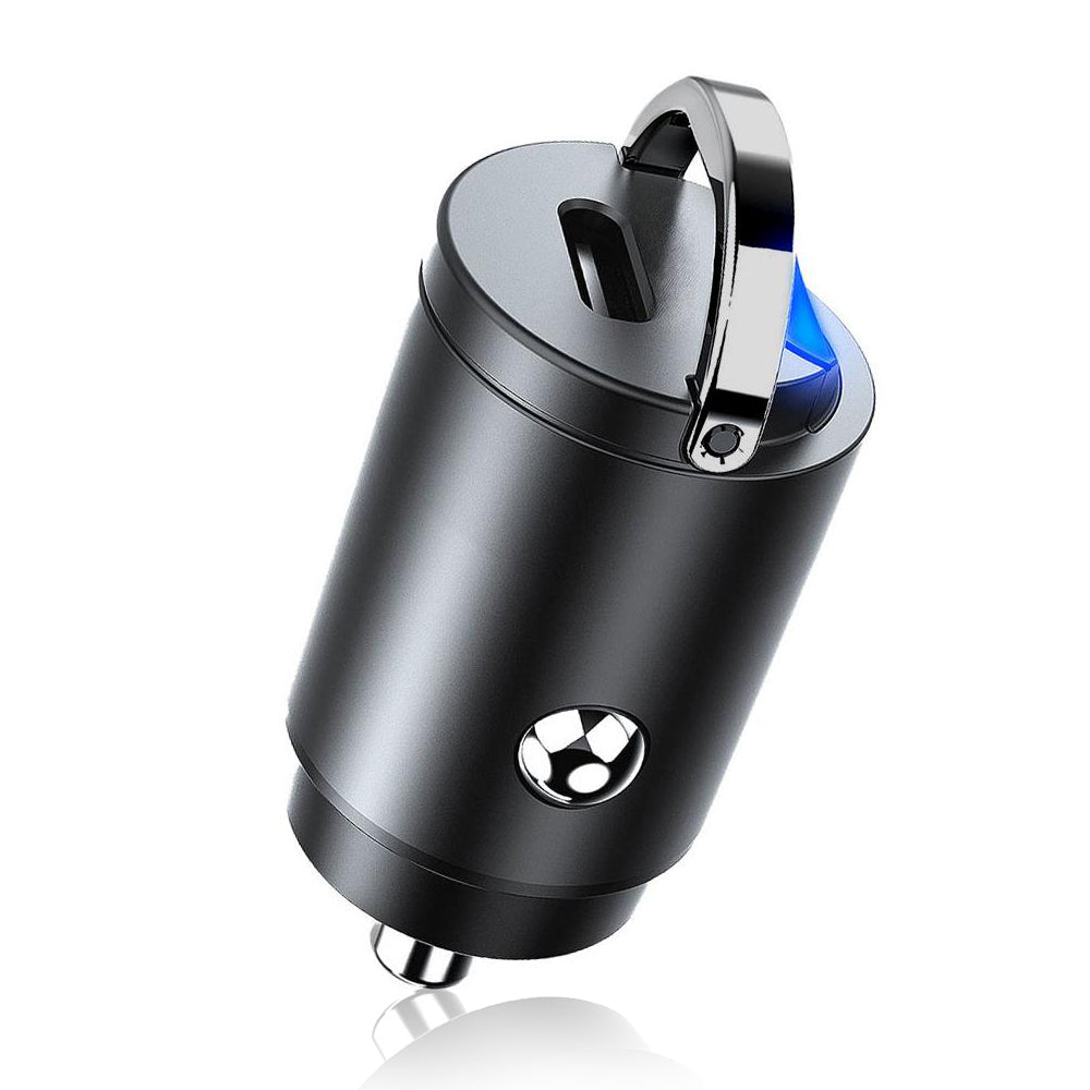 Auto-Ladegerät Techsuit C5 NanoVolt, 30W, 3A, 1 x USB-C, Schwarz