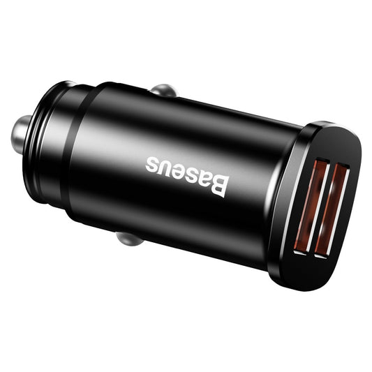 Baseus BS-C15Q Autoladegerät, 30 W, 5 A, 2 x USB-A, Schwarz CCALL-DS01