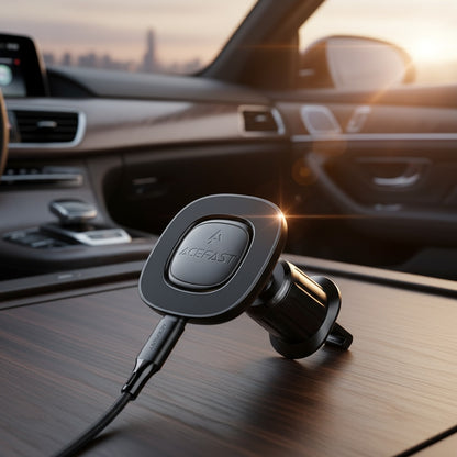 Kfz-Wireless-Ladegerät Acefast D46, 15W, 1.67A, Schwarz