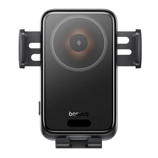 Baseus Wisdom Pro Vent Wireless Auto-Ladegerät, 15W, 1,67A, Schwarz, Wiederverpackt C40381501123-00