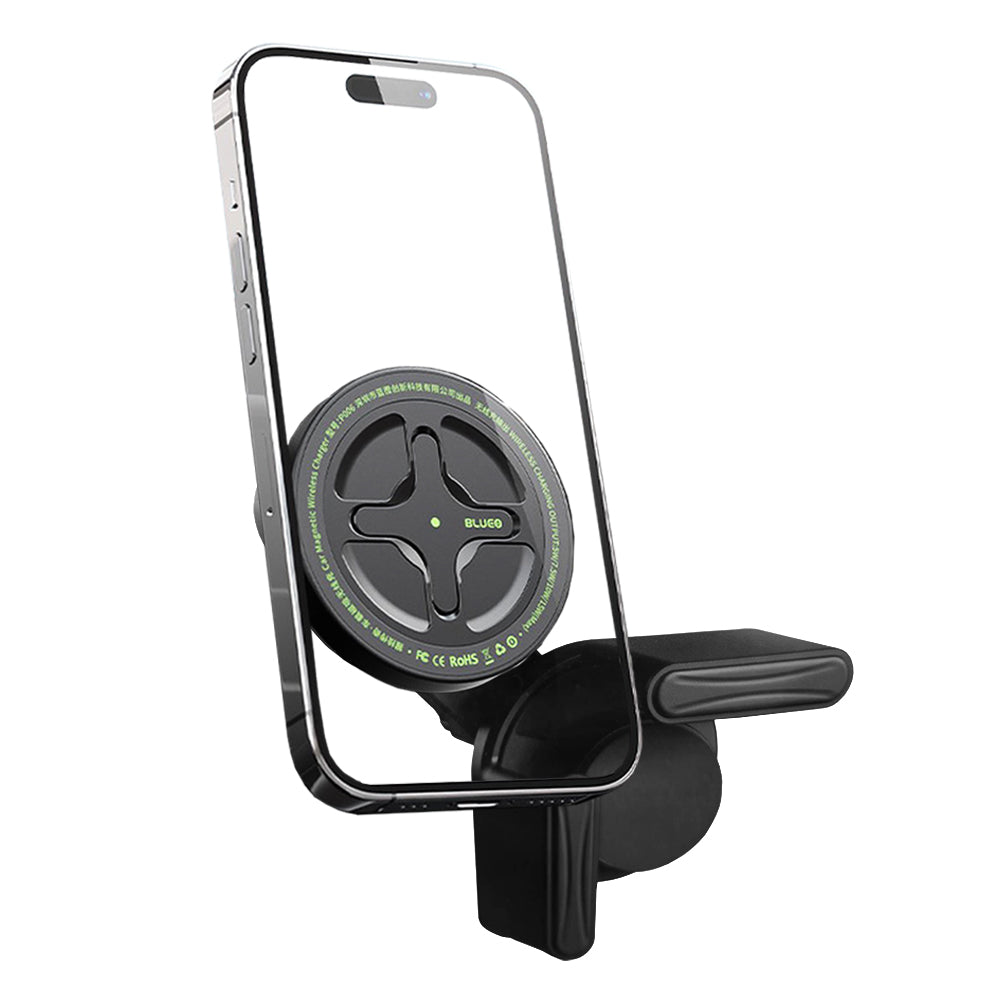 Blueo Ape Legend EV Car Wireless Auto Charger, 15W, 1.67A, Black