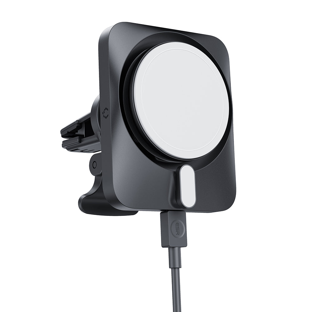 Kfz-Wireless-Ladegerät ESR CryoBoost, 15W, 1.67A, Silber