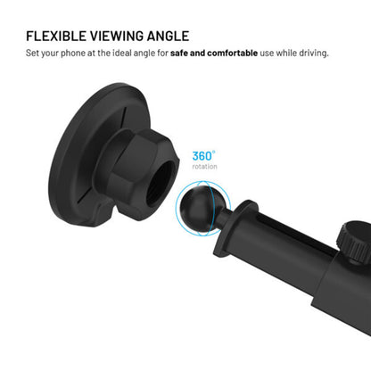 Fixed MagRound 2 XL Wireless Car Charger, 15W, 1.67A, Black