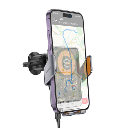 Kfz-Wireless-Ladegerät HOCO HW7, 15W, 1.67A, Schwarz