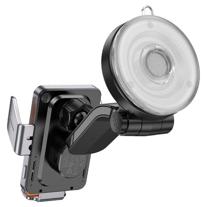 Kfz-Wireless-Ladegerät HOCO HW8, 15W, 1.67A, Schwarz