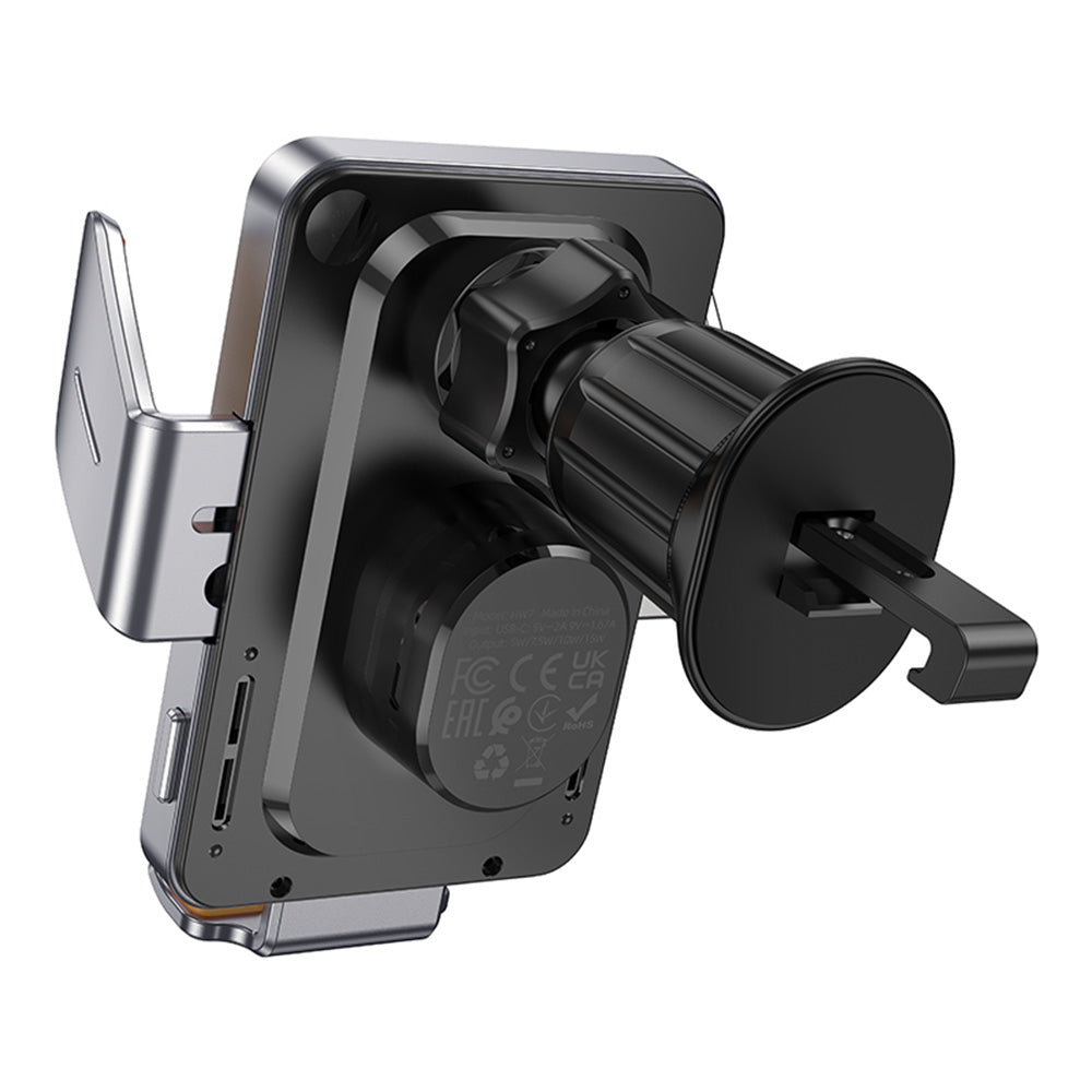 Kfz-Wireless-Ladegerät HOCO HW7, 15W, 1.67A, Schwarz