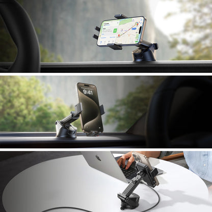 Joyroom JR-ZS241S Wireless Car Charger, 15W, 1.67A, Black