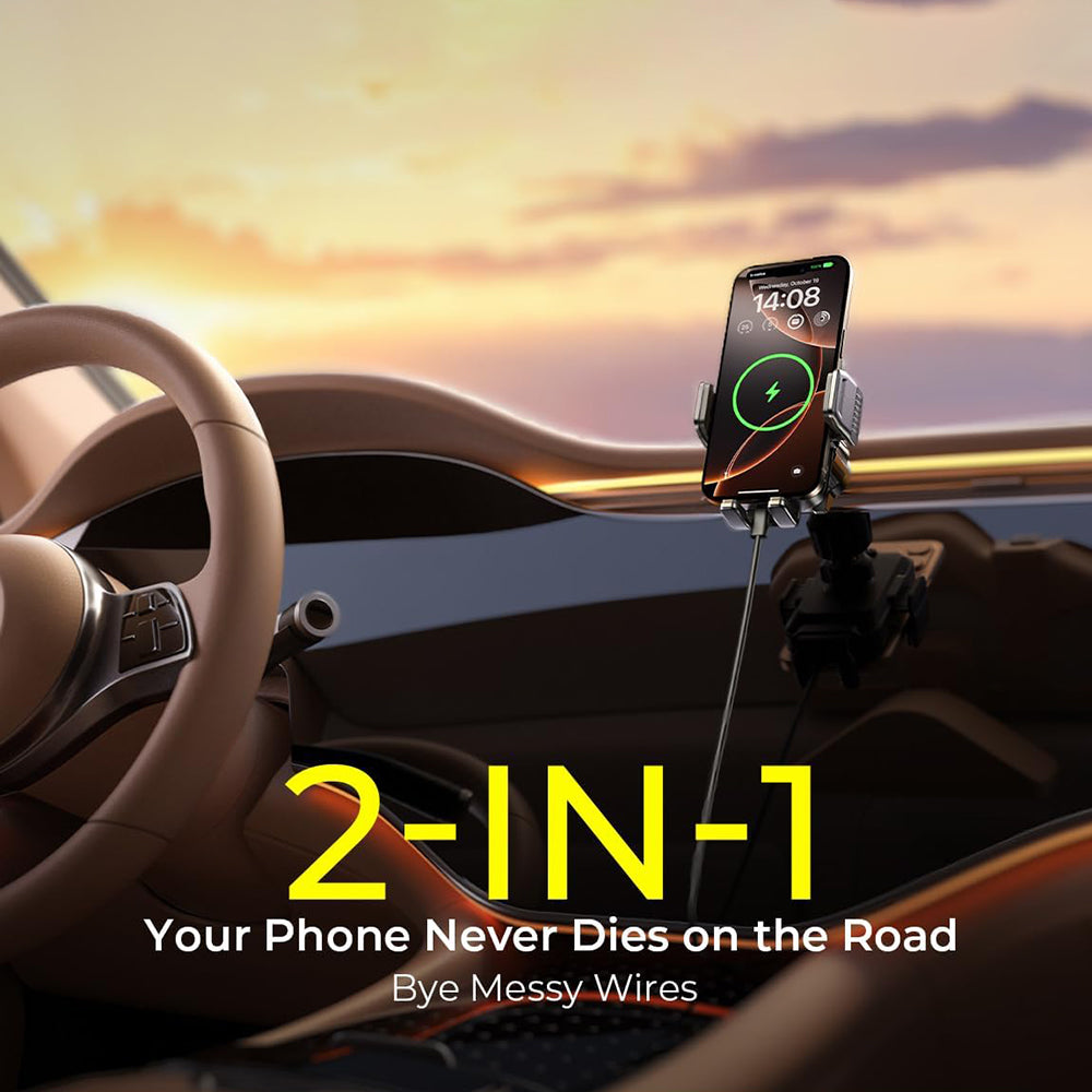 Auto Wireless Ladegerät Lisen W605, 15W, 1.67A, Schwarz YL0225030014