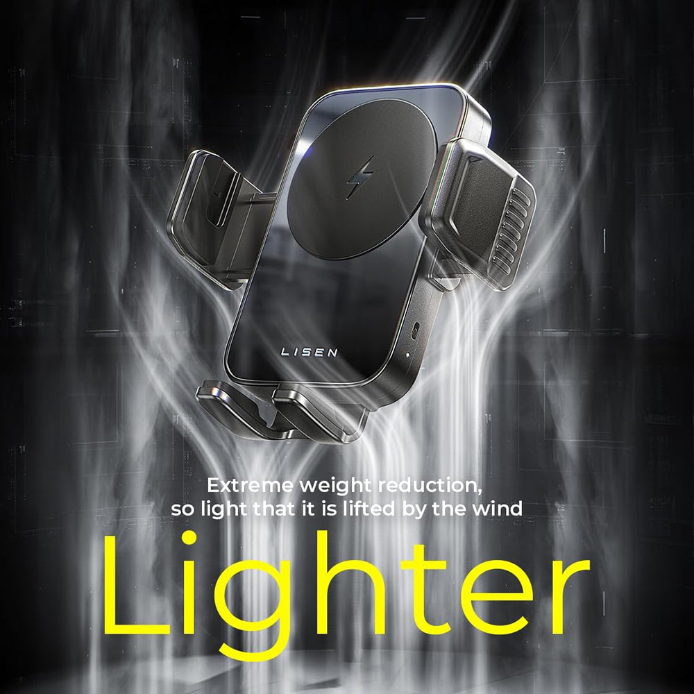 Auto Wireless Ladegerät Lisen W605, 15W, 1.67A, Schwarz YL0225030014