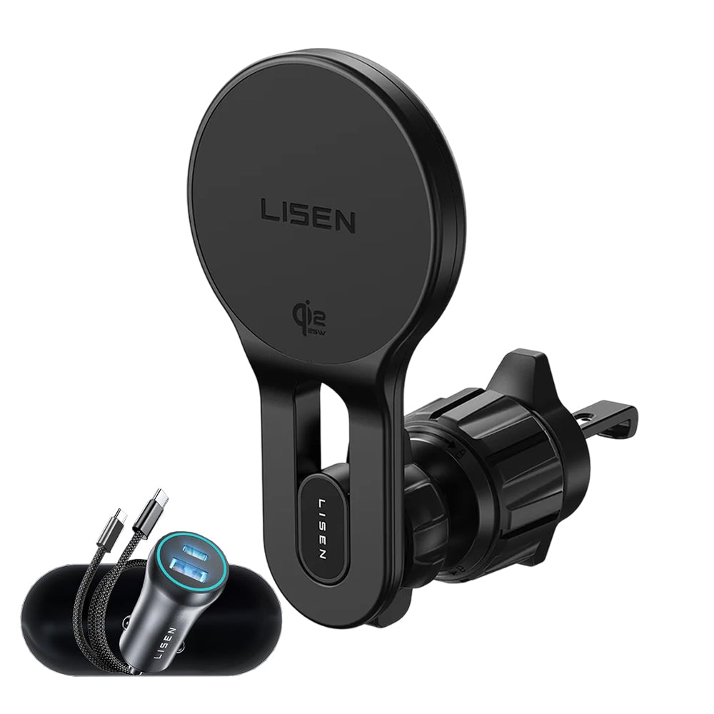 Wireless Auto Ladegerät Lisen W704 Pro, 25W, Schwarz YL0225090003