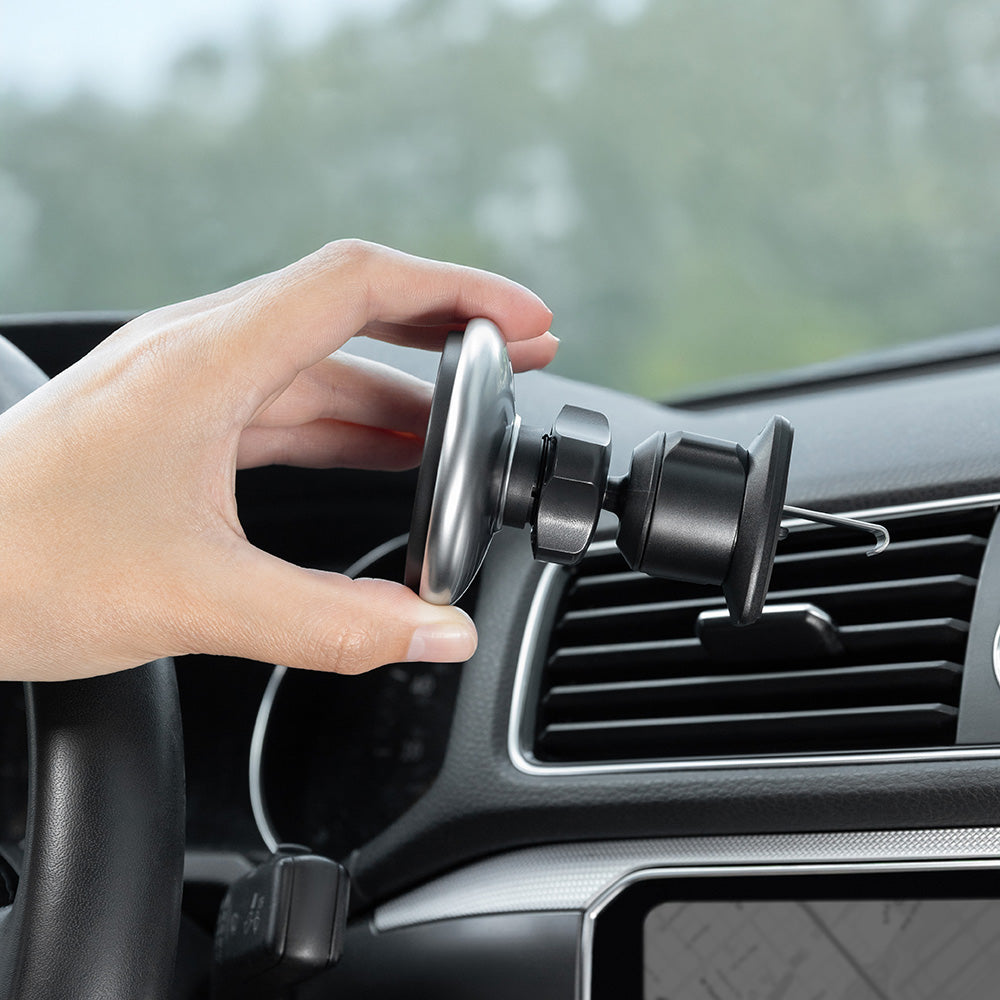 Auto Wireless-Ladegerät Proove Magic Circle, 15W, 1.67A, Silber WHMC15020006