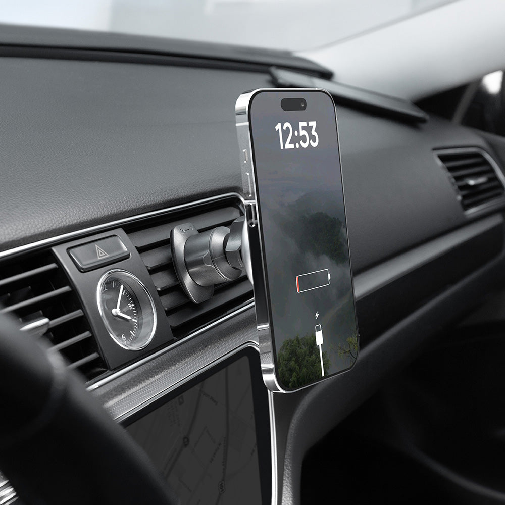 Auto Wireless-Ladegerät Proove Magic Circle, 15W, 1.67A, Silber WHMC15020006