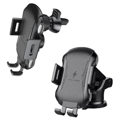 Auto Wireless Ladegerät Techsuit CAPD032 Premium, 10W, 1.1A, Schwarz