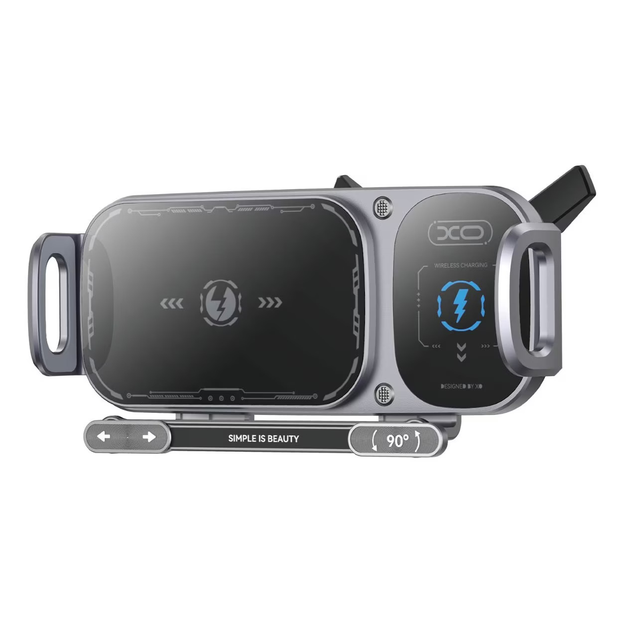 Kfz-Wireless-Ladegerät XO Design WX041, 15W, 1.67A, Schwarz