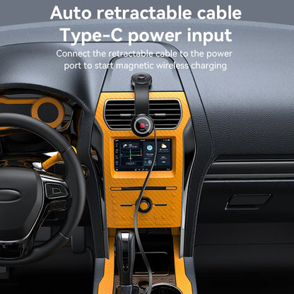 Kfz-Wireless-Ladegerät Yesido C314, 15W, 1.67A, Schwarz