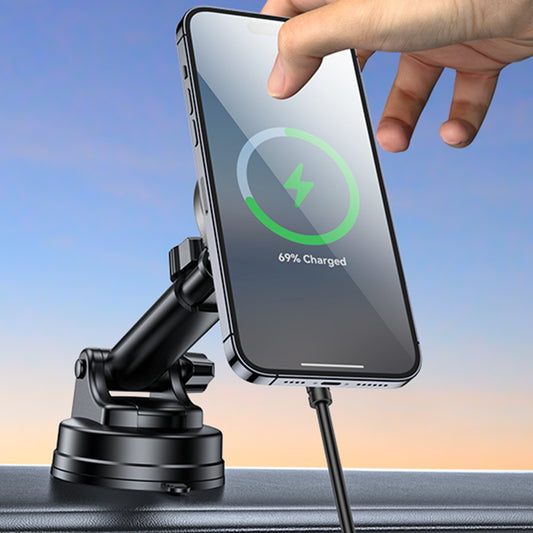 Kfz-Wireless-Ladegerät Yesido DS30, 15W, 1.67A, Schwarz