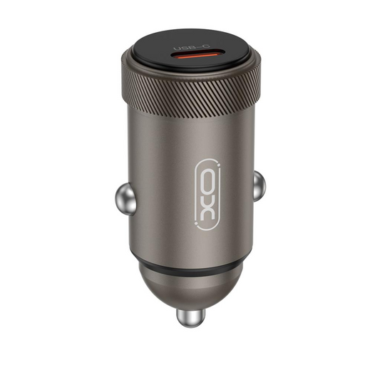 Auto-Ladegerät XO Design CC70, 30W, 3A, 1 x USB-C, Schwarz