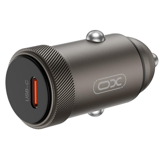 Auto-Ladegerät XO Design CC70, 30W, 3A, 1 x USB-C, Schwarz