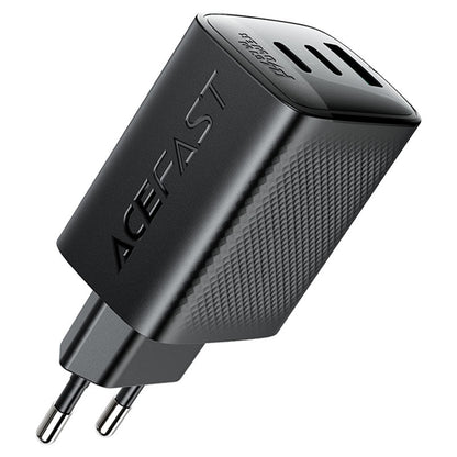 Netzladegerät Acefast A108, 67W, 3A, 1 x USB-A - 2 x USB-C, Schwarz