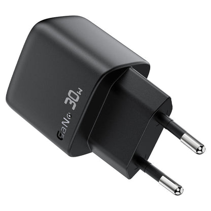 Acefast A115 Display Network Charger, 30W, 3A, 1 x USB-C, Black