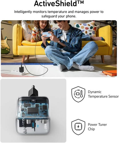 Anker 312 Ace Netzladegerät, 25W, 1 x USB-C, Schwarz A2642G11