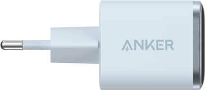 Anker Nano Display Netzladegerät, 45W, 3A, 1 x USB-C, Blau A121DG31