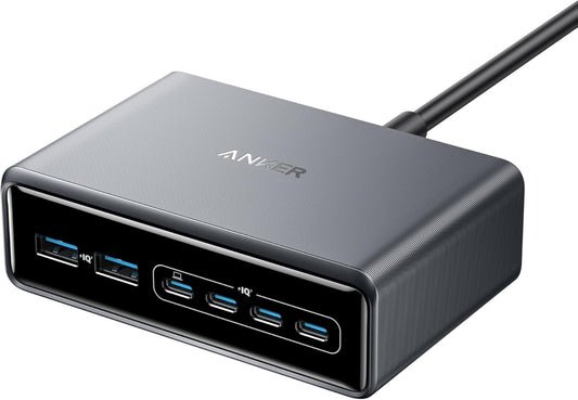 Netzwerk-Ladegerät Anker Prime, 200W, 3A, 2 x USB-A - 4 x USB-C, Schwarz A2683341