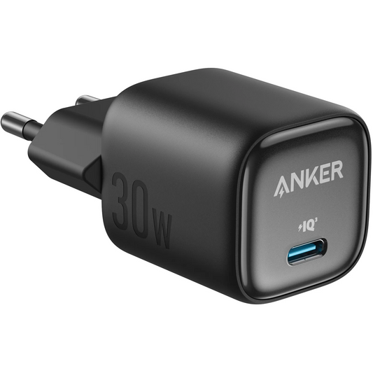 Netzladegerät Anker Zolo, 30W, 3A, 1 x USB-C, Schwarz A2698G11