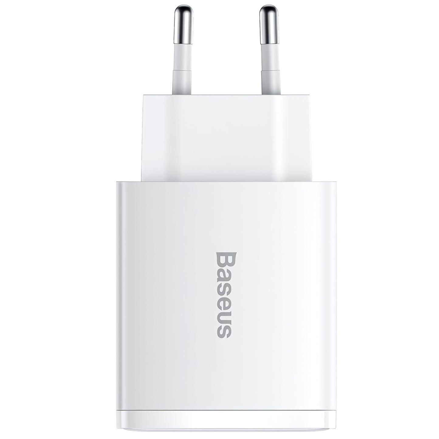 Baseus Compact Network Charger, 30W, 1 x USB-C - 2 x USB-A, White CCXJ-E02