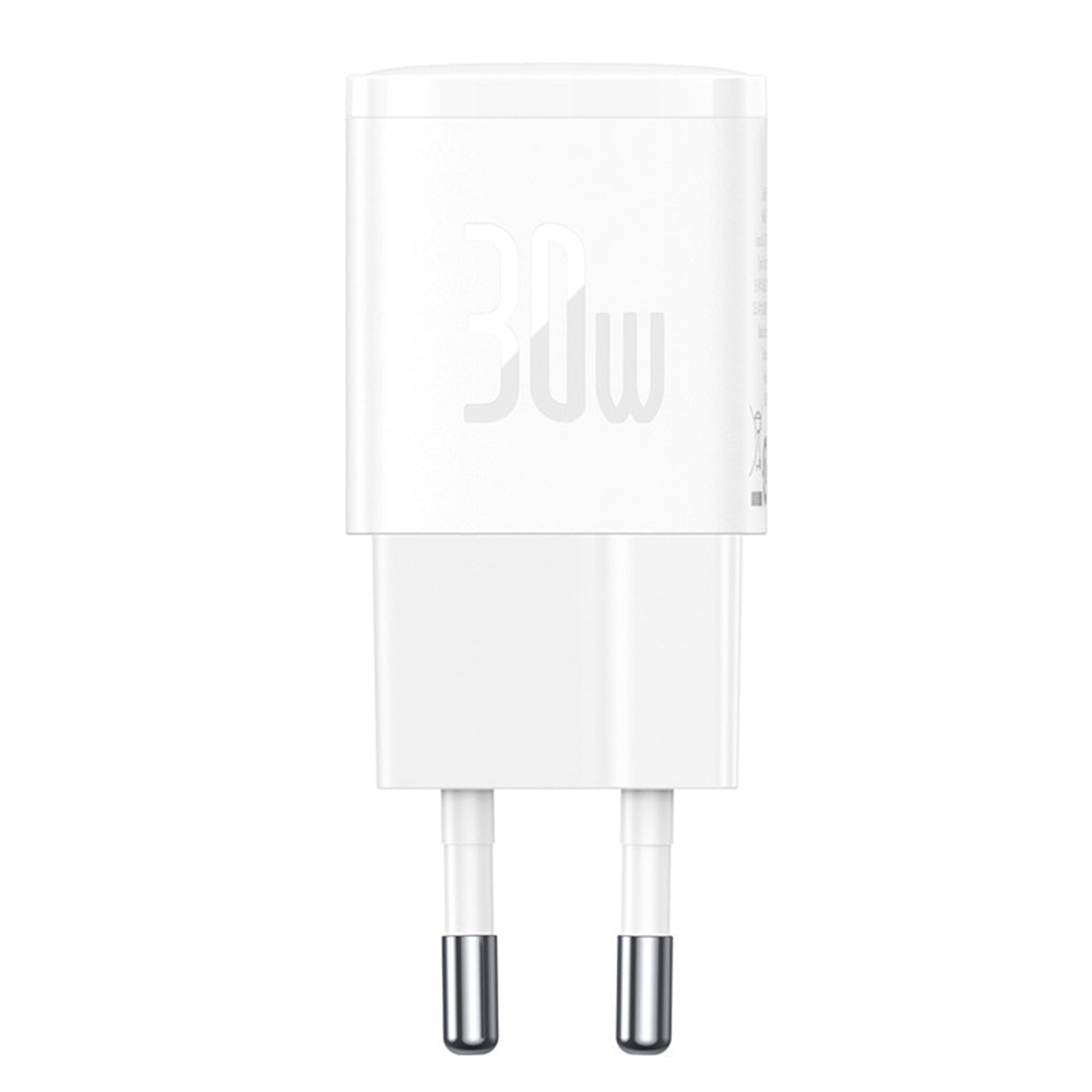 Baseus Cube Pro Network Charger, 30W, 3A, 1 x USB-C, White CCXF000302