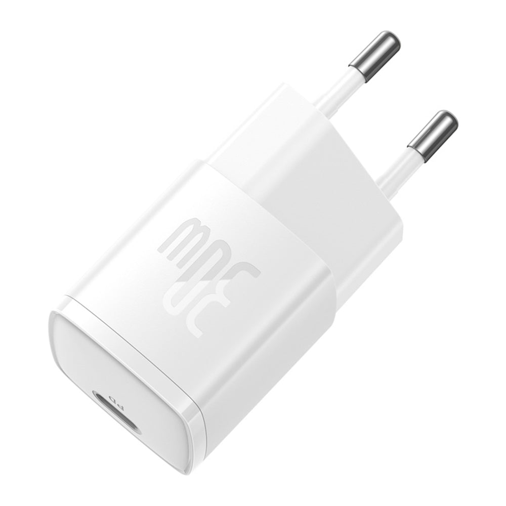 Baseus Cube Pro Network Charger, 30W, 3A, 1 x USB-C, White CCXF000302
