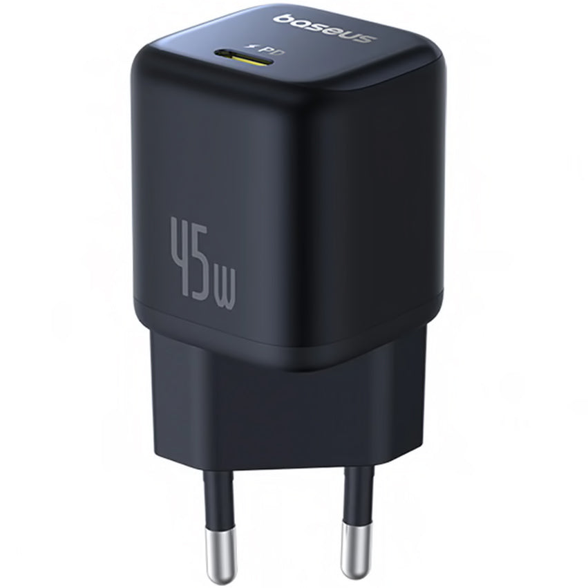 Netzladegerät Baseus PicoGo, 45W, 3A, 1 x USB-C, Schwarz P10176800123-00
