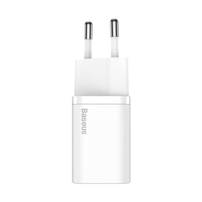 Baseus Super Si 1C Netzwerkladegerät, 30 W, 3 A, 1 x USB-C, Weiß CCSUP-J02