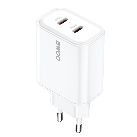 Netzteil BWOO CDA206, 35W, 3A, 2 x USB-C, Weiß